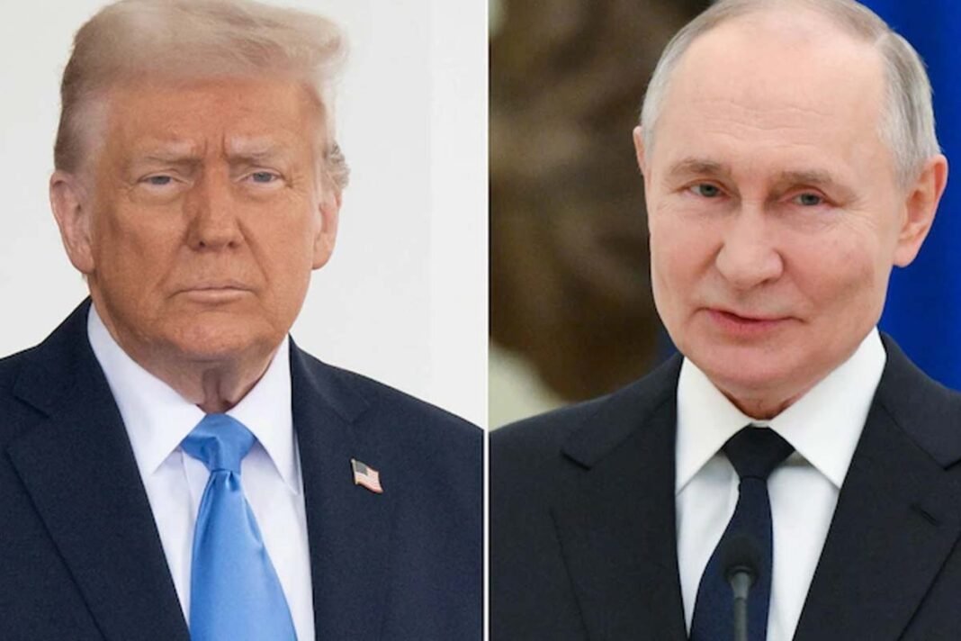 Donald Trump and Vladimir Putin