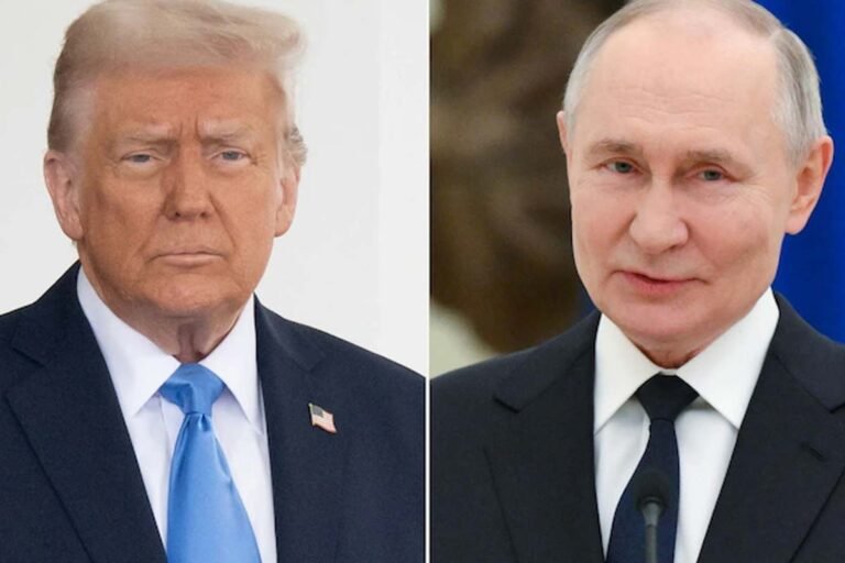 Donald Trump and Vladimir Putin