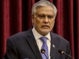 Pakistan's Deputy Prime Minister Ishaq Dar