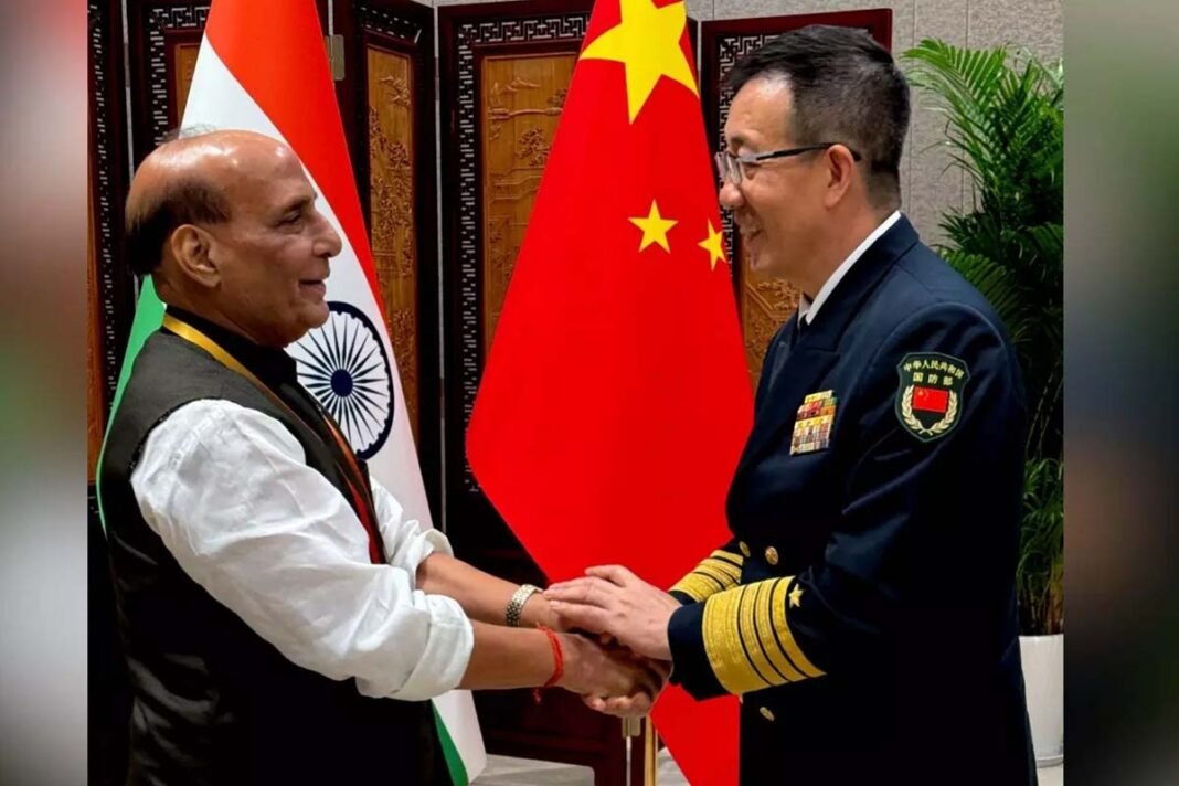 Rajnath Singh meets Chinese Defence Minister