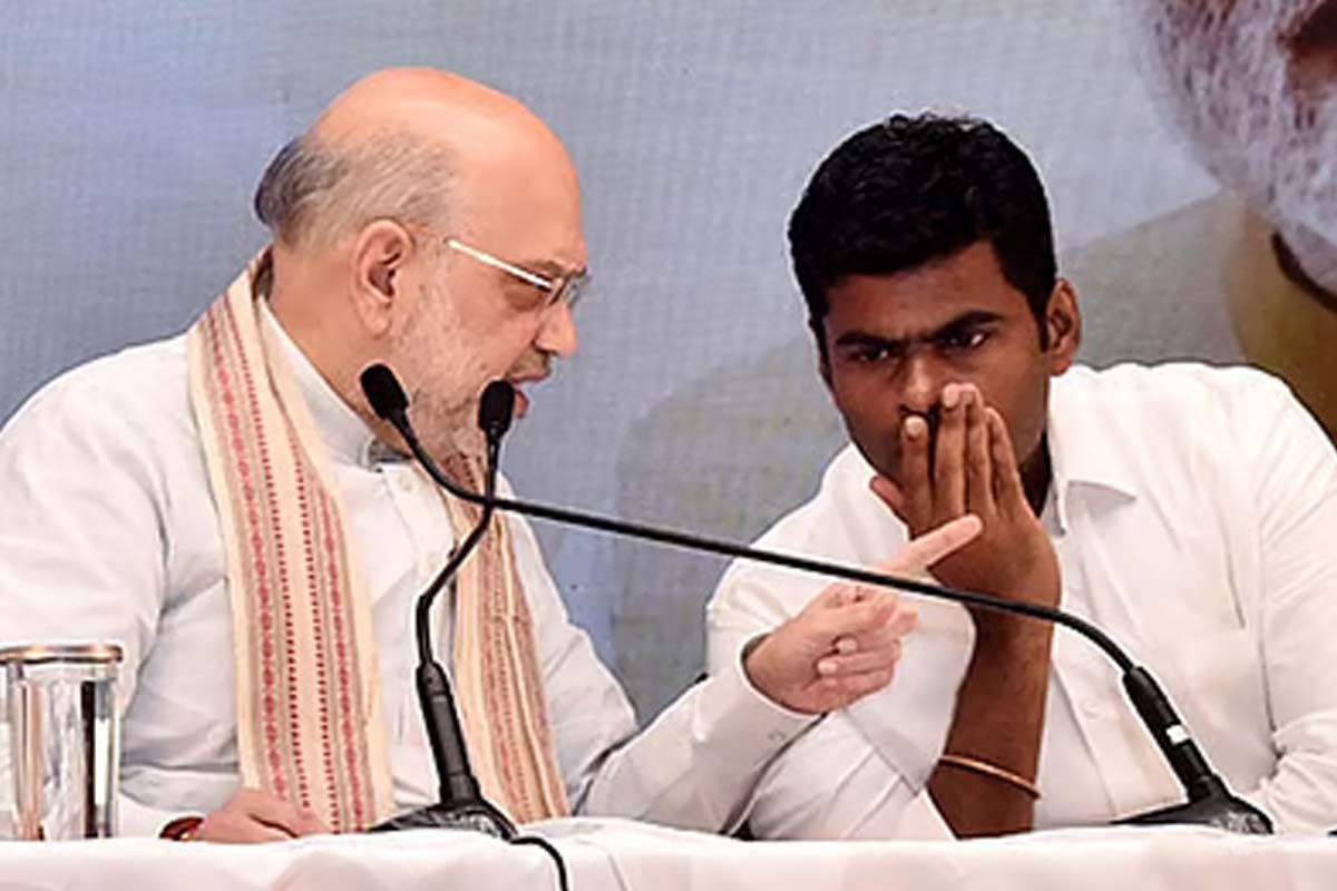 Amit Shah and Annamalai Amit Shah and Annamalai