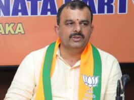 BJP leader V. Sunil Kumar
