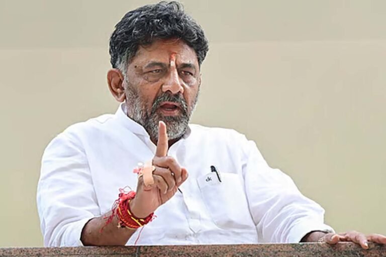 Deputy Chief Minister DK Shivakumar