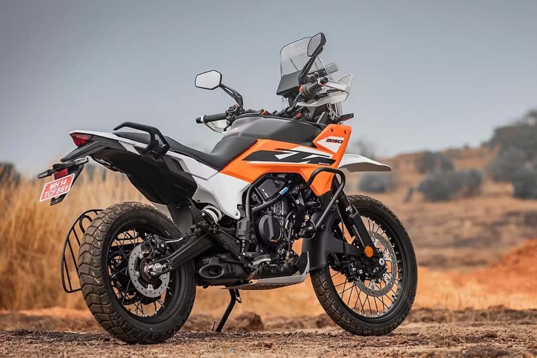KTM new adventure bike