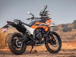KTM new adventure bike