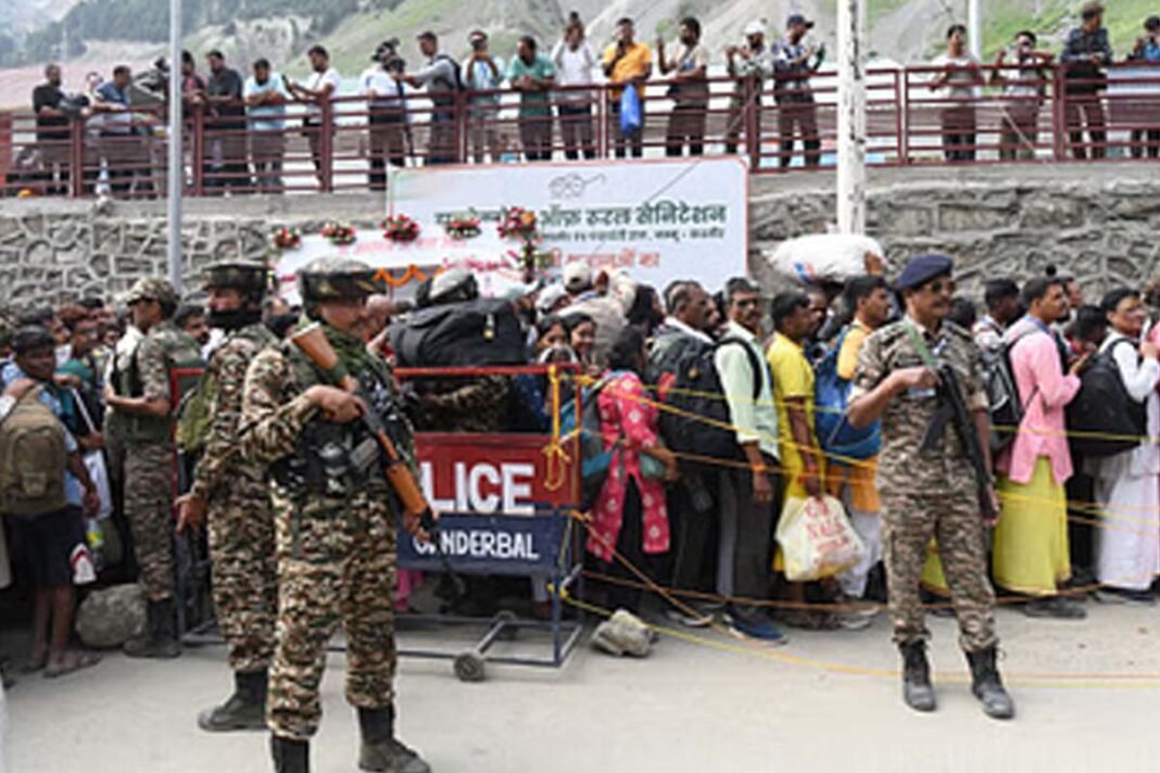 Increased security for Amarnath Yatra Increased security for Amarnath Yatra