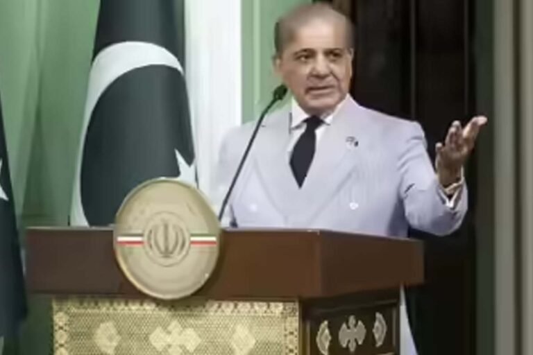 Pakistan Prime Minister Shahbaz Sharif