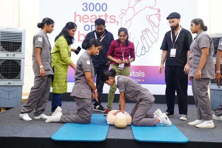 Manipal Hospital trains 200 students in CPR