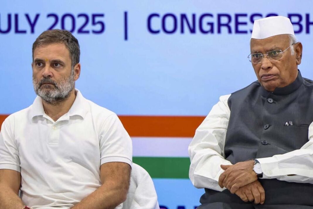 Rahul Gandhi and Kharge