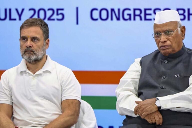 Rahul Gandhi and Kharge