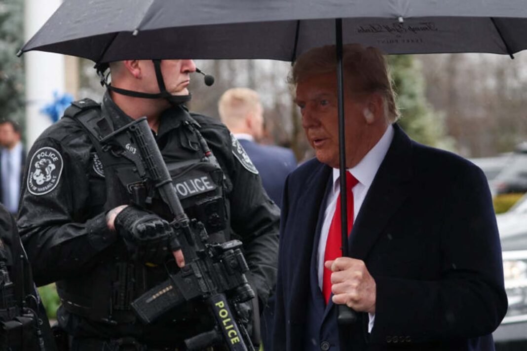 Immigrant shot at officer on duty: Trump outraged