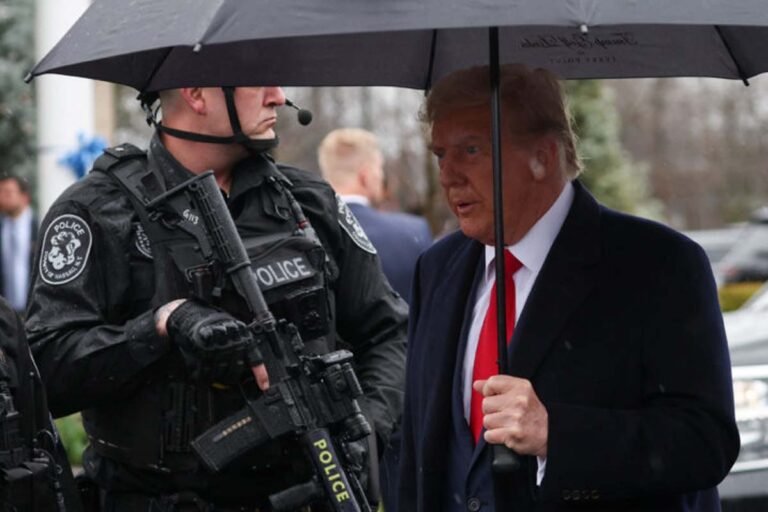 Immigrant shot at officer on duty: Trump outraged