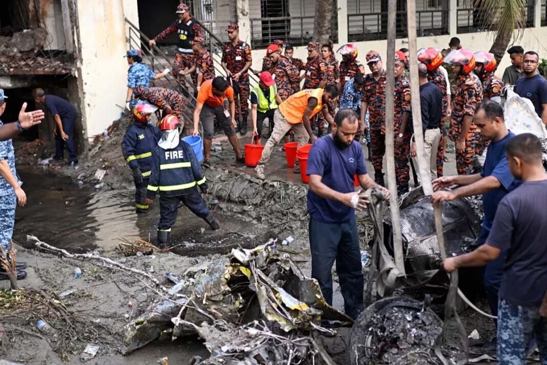 Plane crashes into school in Bangladesh: Students die