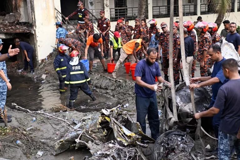Plane crashes into school in Bangladesh: Students die