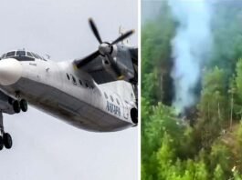 Plane crashes in Russia's Amur region with 49 people on board