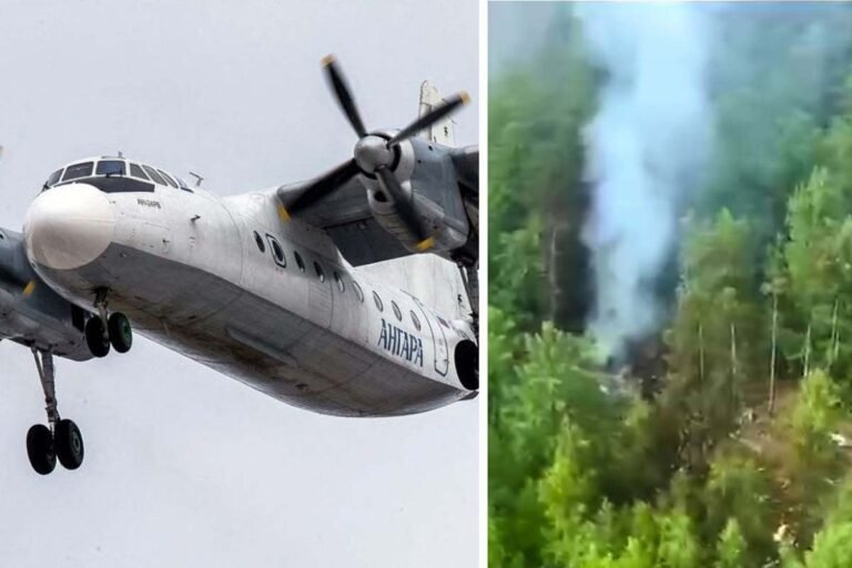Plane crashes in Russia's Amur region with 49 people on board