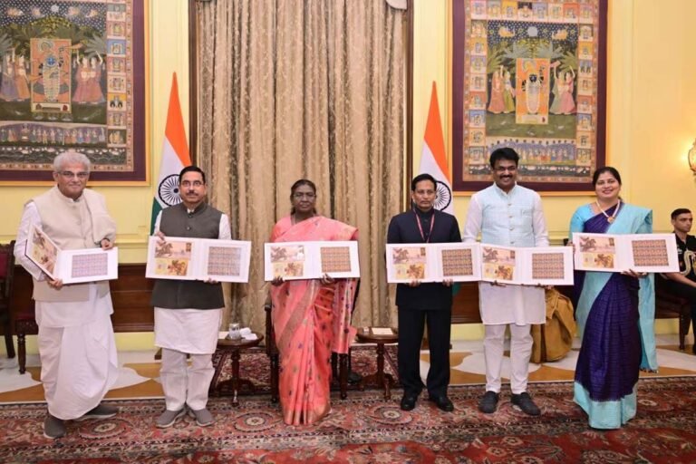Postage stamp released for Rani Chennabhaira Devi
