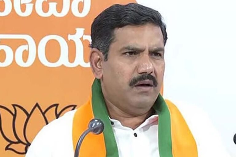 BJP state president B. Y. Vijayendra