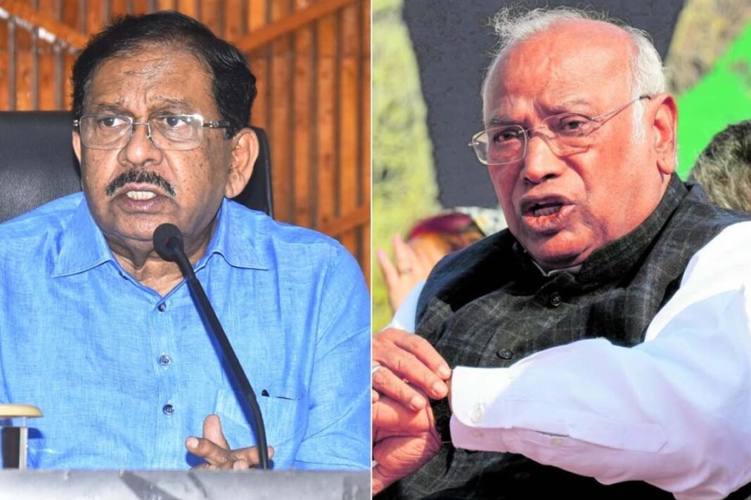 Kharge's entry into state politics is not wrong: Home Minister G. Parameshwar Kharge's entry into state politics is not wrong: Home Minister G. Parameshwar