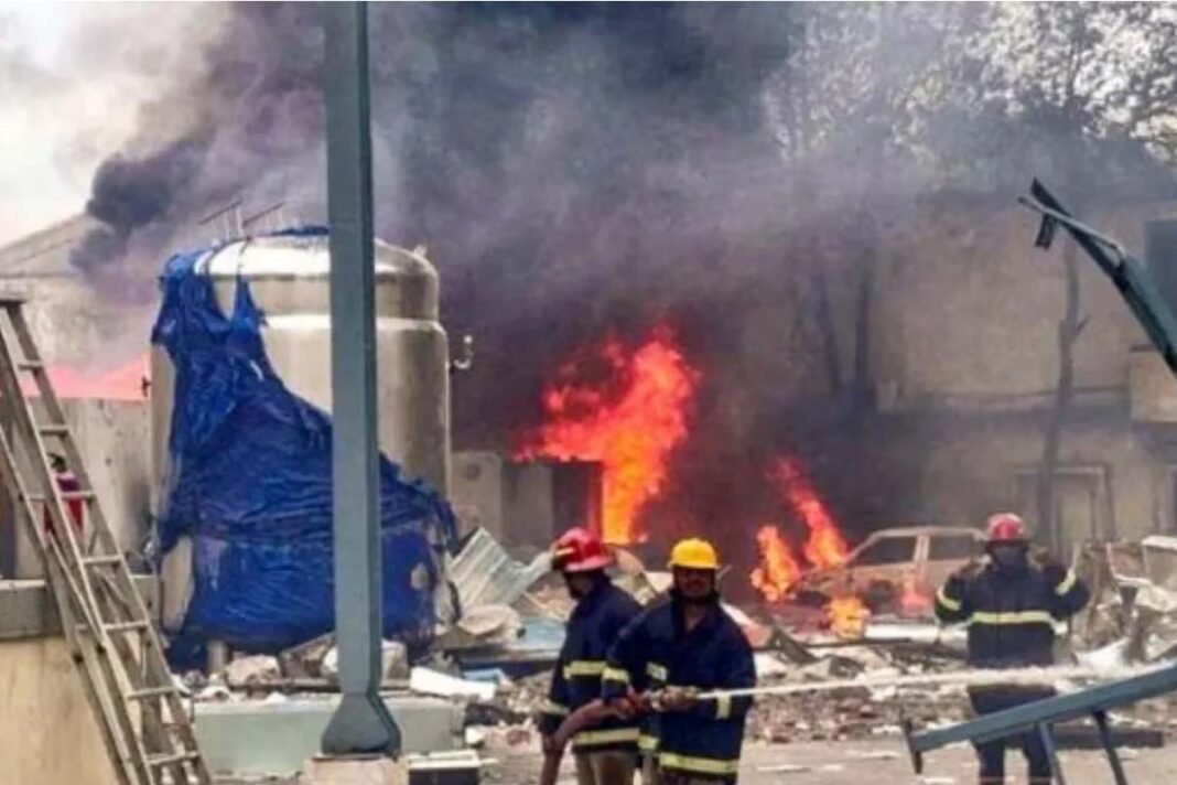 Massive explosion at Telangana pharma company