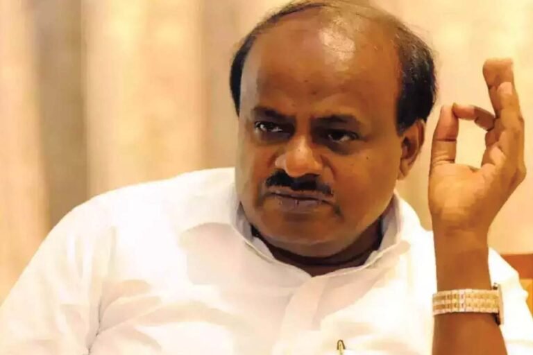 Union Minister H.D. Kumaraswamy