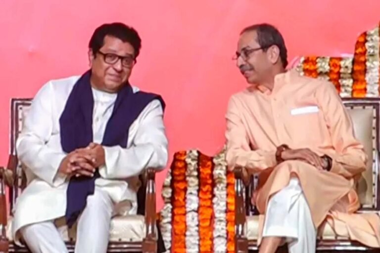 Raj Thackeray and Uddhav Thackeray