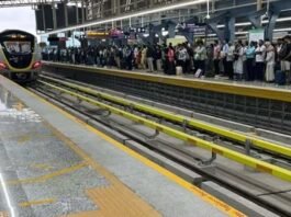 Yellow Line inauguration