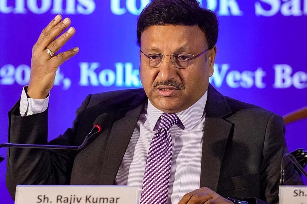 Former Chief Election Commissioner Rajiv Kumar