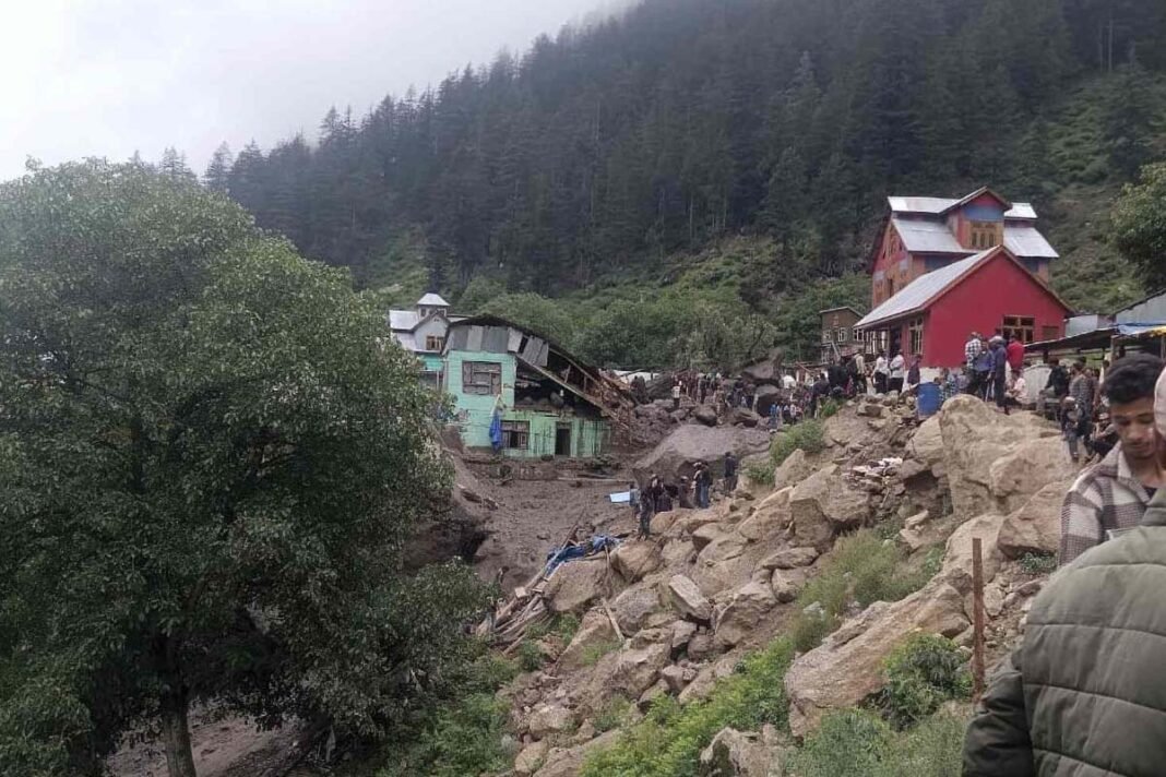 Massive cloudburst in Jammu and Kashmir