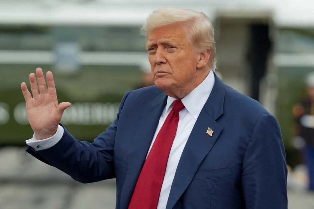 US President Donald Trump