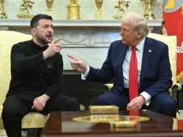 Ukrainian President Volodymyr Zelensky and US President Donald Trump