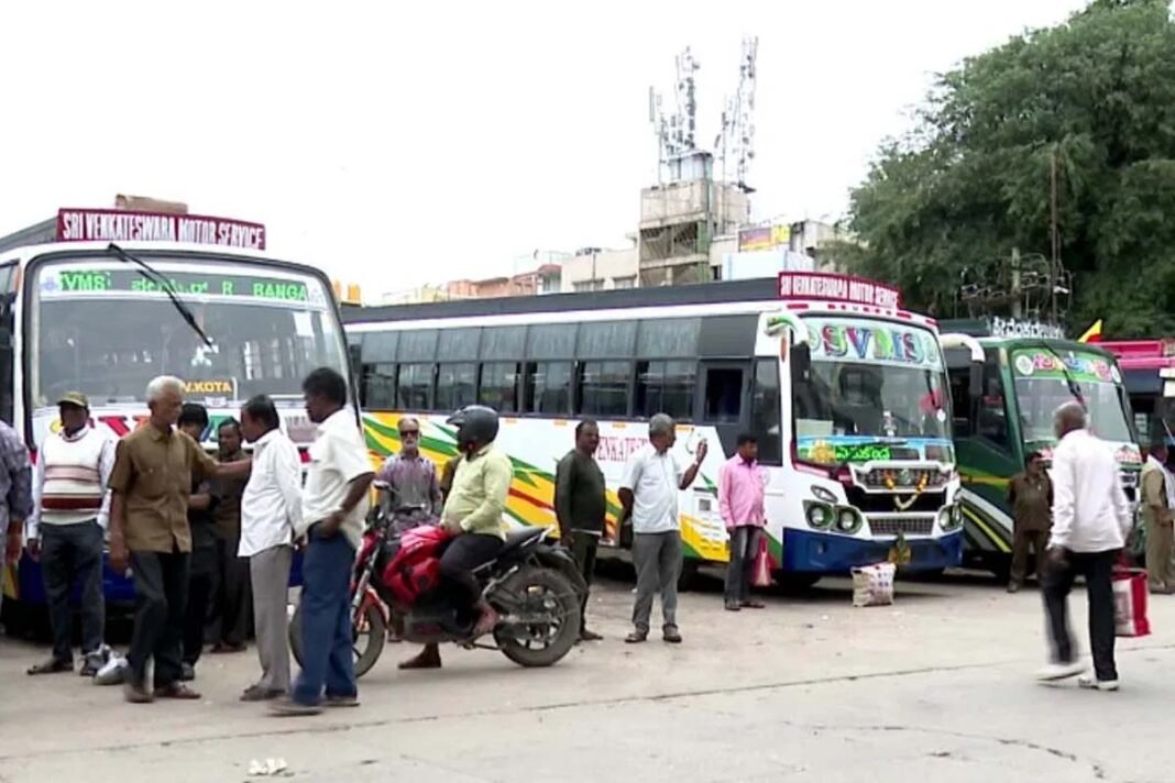 Kannada missing in private buses