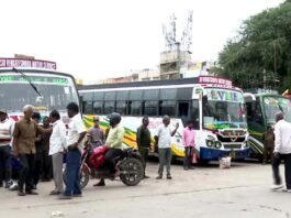 Kannada missing in private buses