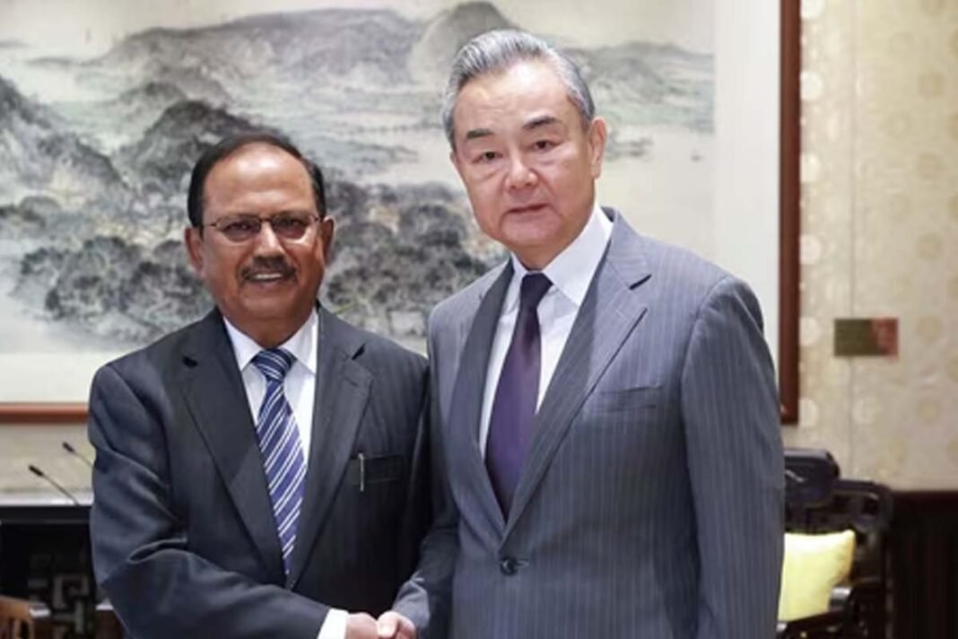 Ajit Doval and Wang Yi