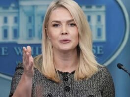 White House Press Secretary Caroline Leavitt