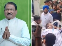 Jharkhand Minister Ramdas Soren falls, seriously injured