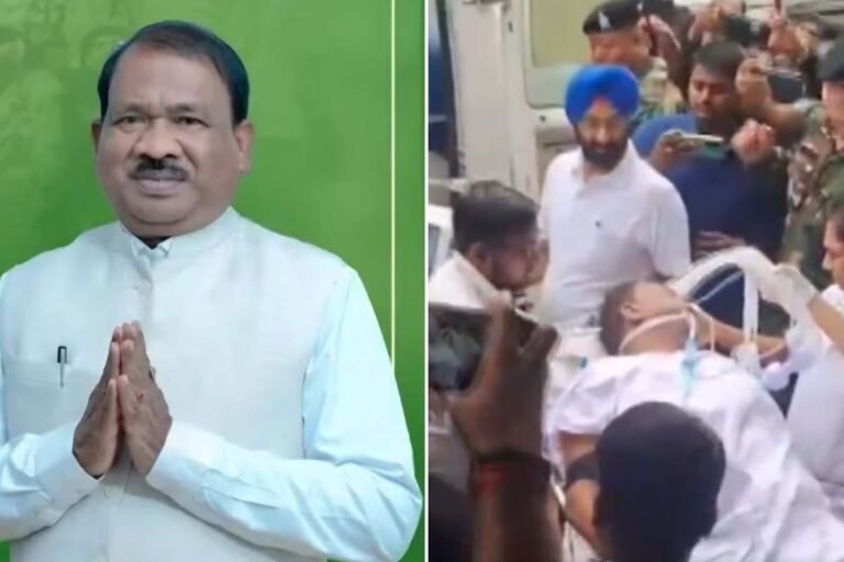 Jharkhand Minister Ramdas Soren falls, seriously injured