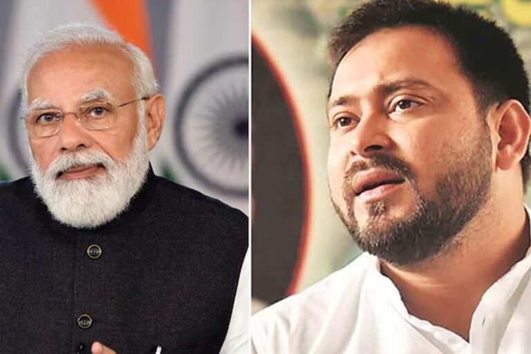 PM Modi and Tejashwi Yadav