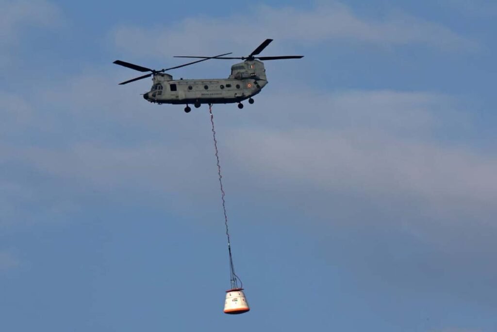 ISRO's first air-drop test successful