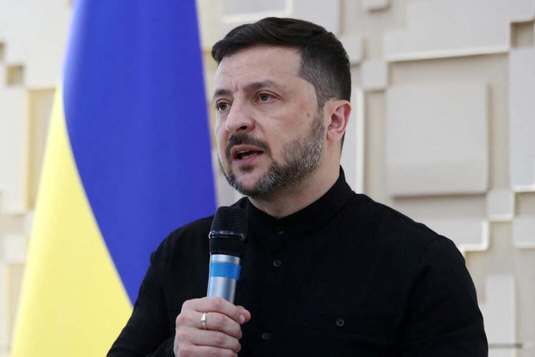 Ukrainian President Volodymyr Zelensky