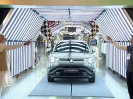 Prime Minister Narendra Modi launched the Maruti e-Vitara electric car