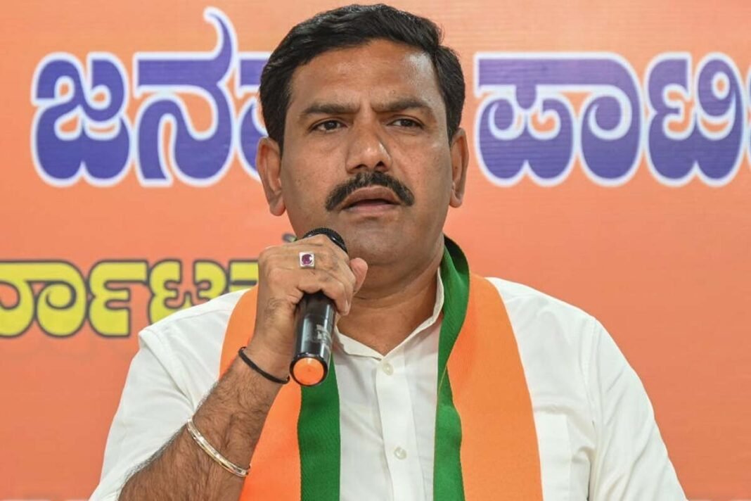 BJP state president B.Y.Vijayendra