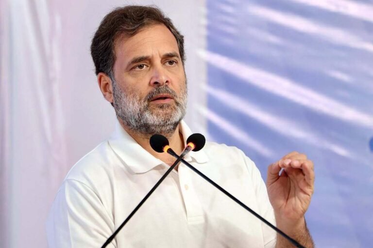Congress leader Rahul Gandhi