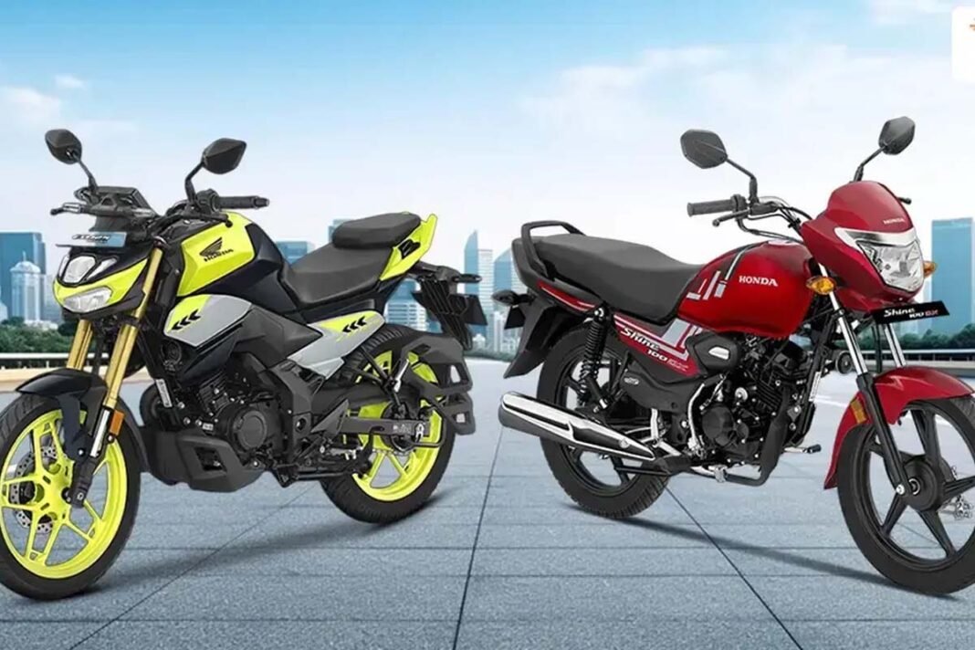 CB125 Hornet and Shine 100 DX
