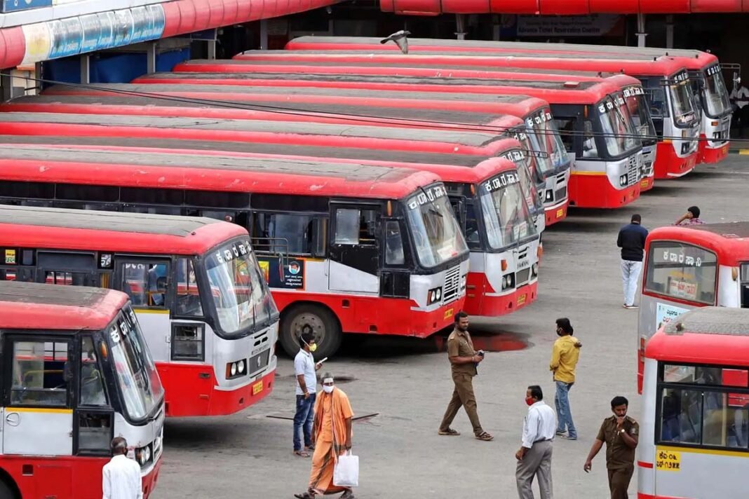 Transport employees strike in Karnataka