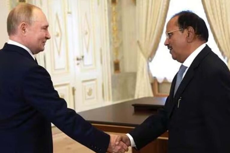 "Doval-Putin talks amid US tariff row"