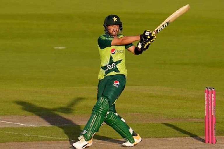 Pakistan cricketer Haider Ali