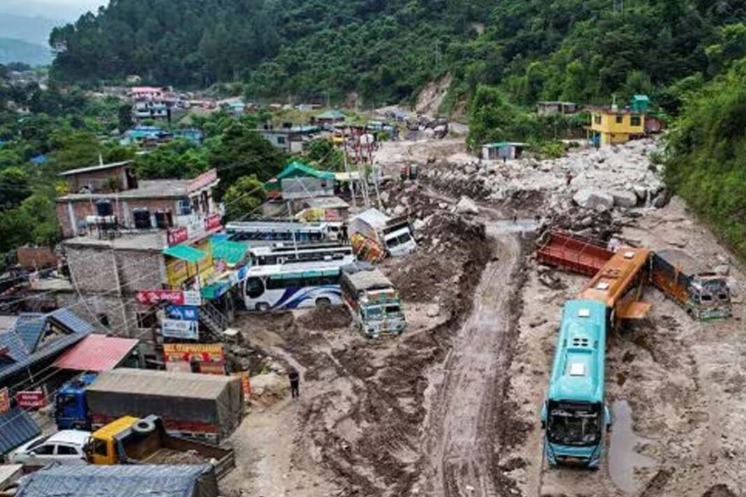 Heavy rain in Himachal Pradesh