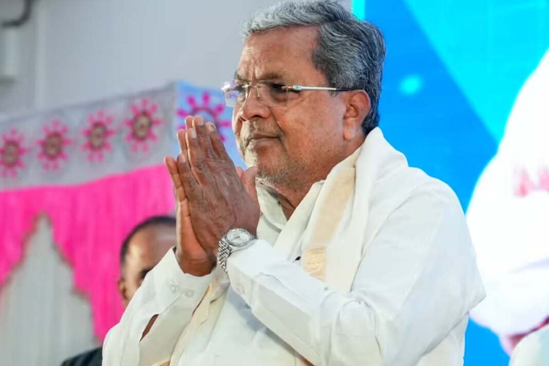 Karnataka Chief Minister Siddaramaiah