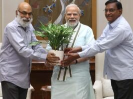 Ramoji Group CMD Kiran meets PM Modi